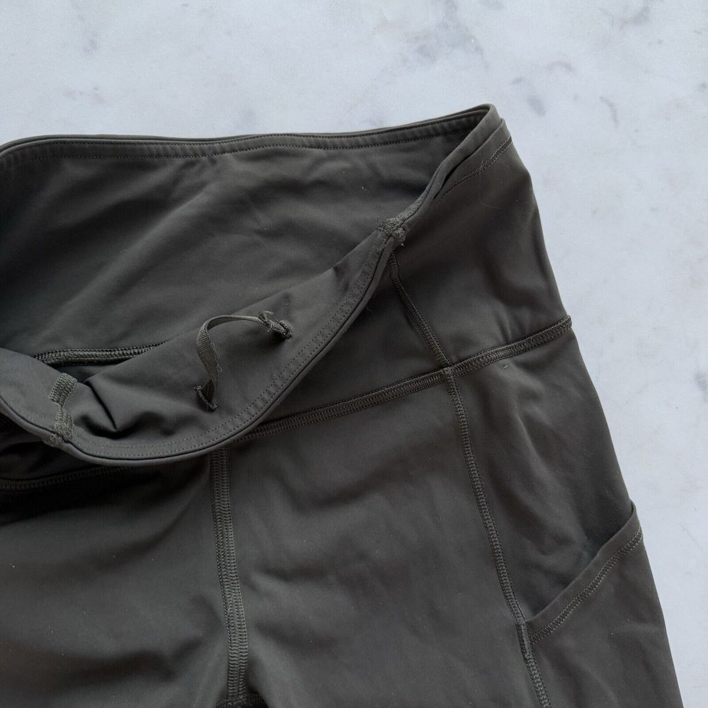 Lululemon Womens Fast Free Tight 28" Non-Reflective Dark Olive Size 4 $128 Nulux - Picture 6 of 9